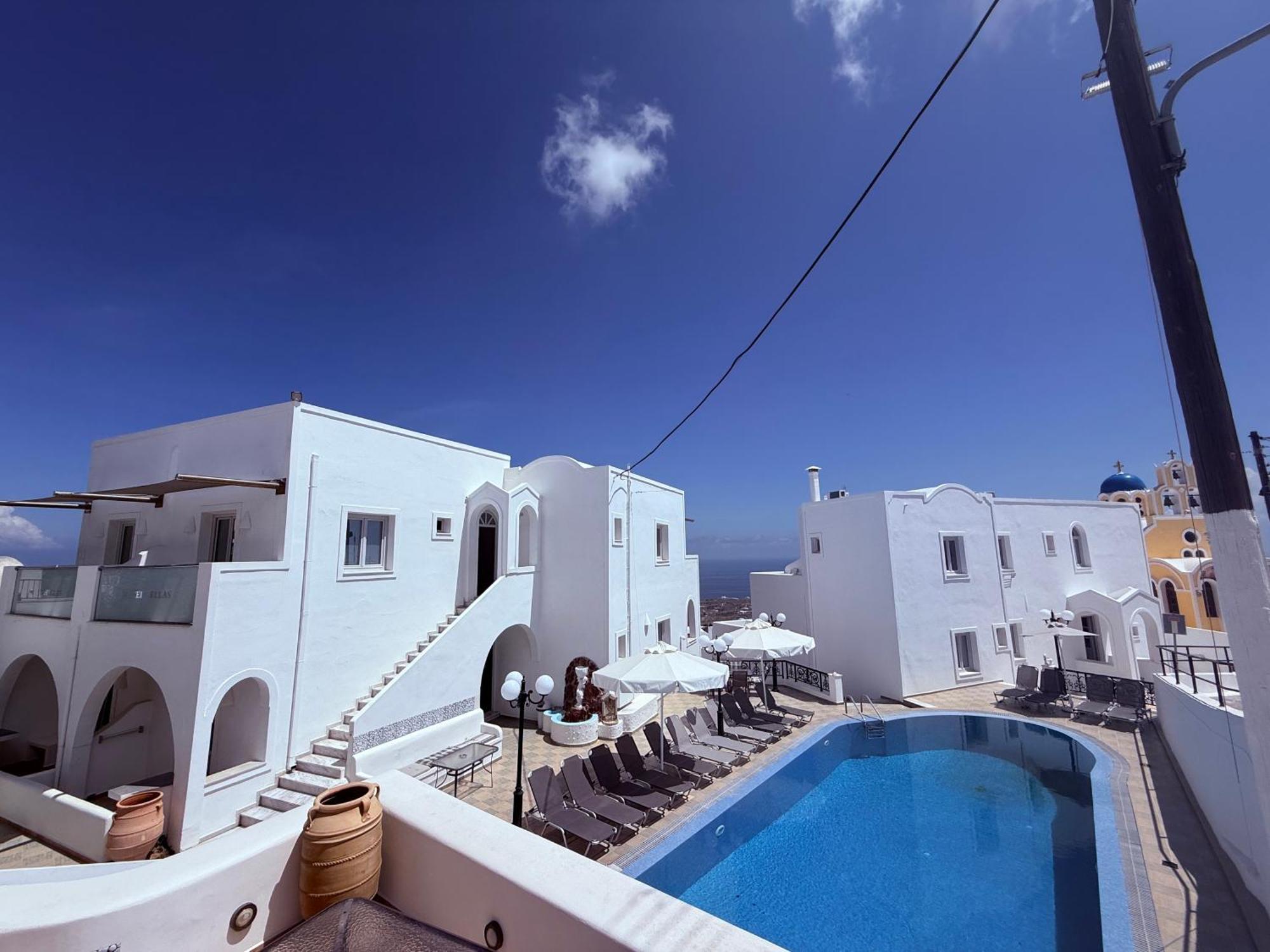 Hotel Hellas Fíra Kültér fotó