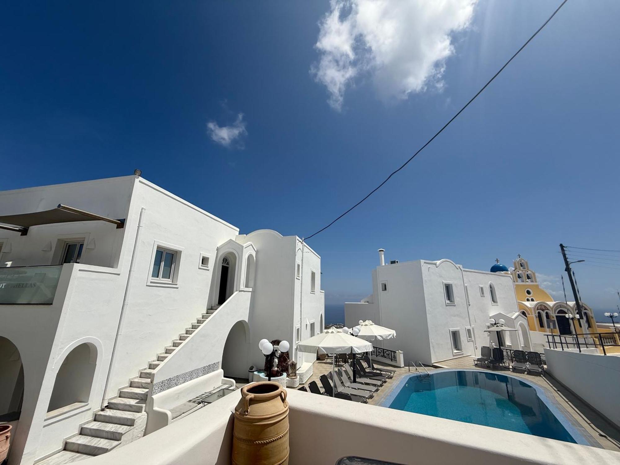 Hotel Hellas Fíra Kültér fotó