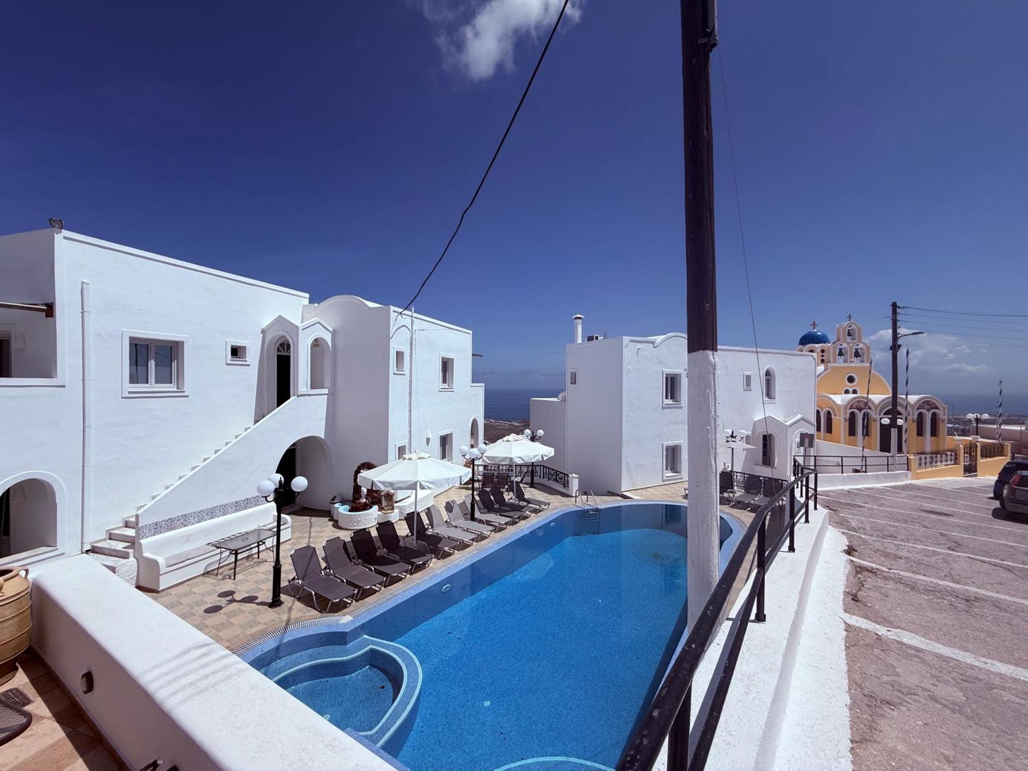 Hotel Hellas Fíra Kültér fotó